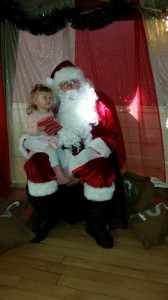 Everyone Loves Santa - Photo by Sandra Rees