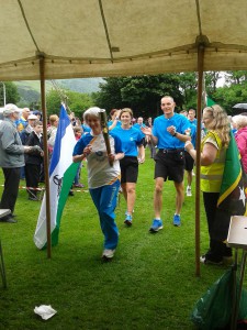 Queen's Baton arriving