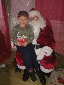 Inside Santa's Grotto - Photo by Claire Cee