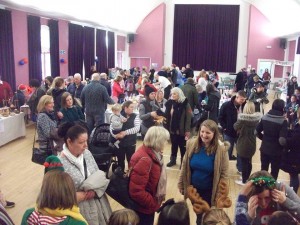 A Busy Hall - Photo by Lynn Cameron